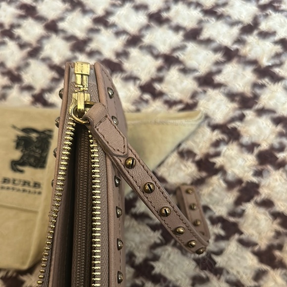 Burberry Beige/ pink  Clutch Wristlet Set - Picture 7 of 11